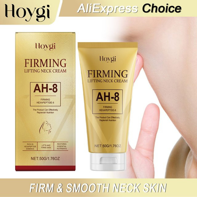 HOYGI Ah-8 Nackencreme Lotion, Hyaluronsäure, Peptide, Unisex - Bild 1