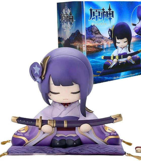 MIFEN Genshin Impact Beelzebul Xiao Klee Anime Figur 10cm PVC Puppe - Bild 1