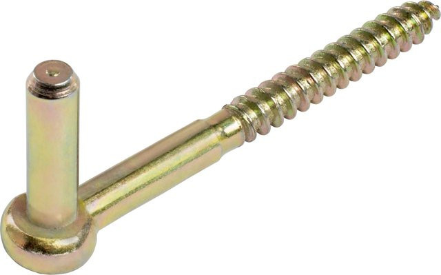Dolle Einschraubkloben aus Stahl, Gelb verzinkt, Durchmesser: 110 mm, Durchmesser: 10 mm - Bild 1