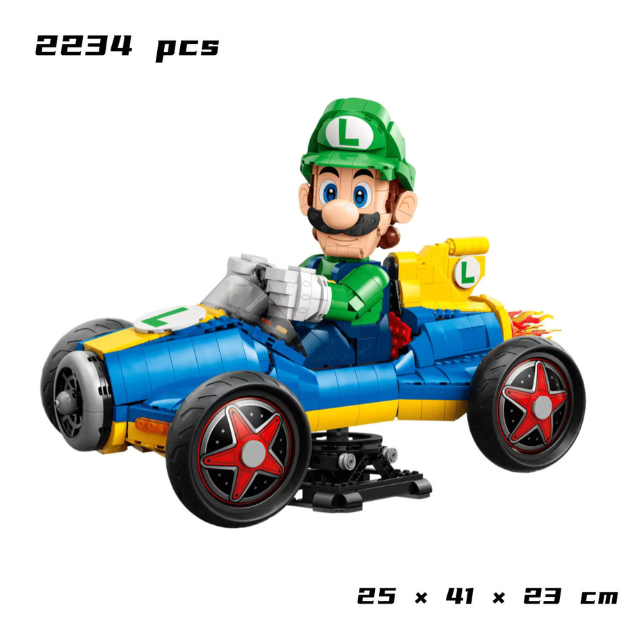 Potdemiel Anime Kart Modell Bausteine, Fahrzeug, 2234 Teile - Bild 4