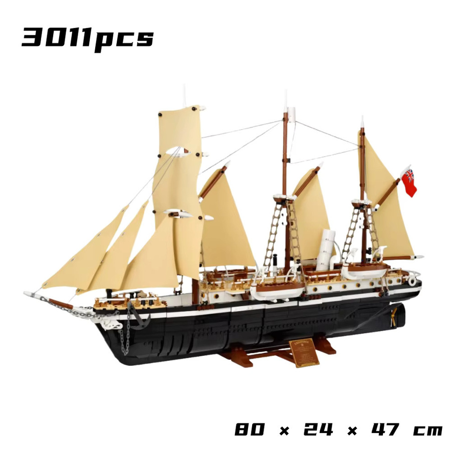 Potdemiel Antarktische Expedition Schiff, Bausteine, 3011 Teile - Bild 4