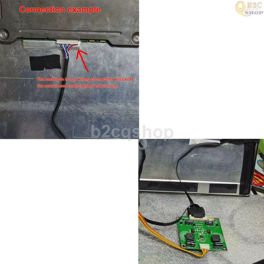 LCD-Controller-Board-Kit für Apple iMac 27 Zoll A1312 mit HDMI und DisplayPort, 2K QHD 2560x1440 Auflösung für LM270WQ1 Bildschirme - Bild 2