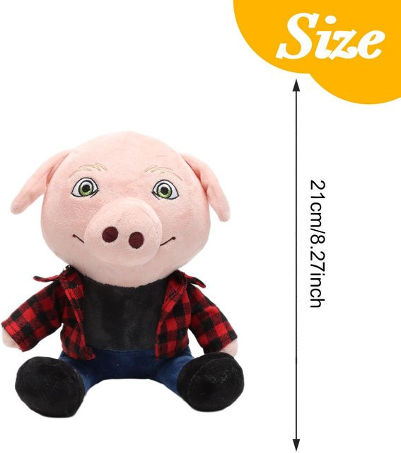 Yiran toy John Pork Plüschtier, Schwein Plüschpuppe, ab 3 Jahre - Bild 1