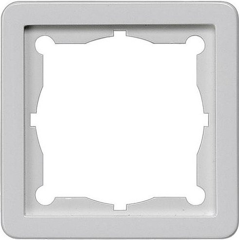Siemens Schalterprogramm Delta Zwischenrahmen 1fach in Silber 5TG1766 - Bild 1