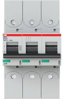 ABB S803S-UCK63-R1597 Leitungsschutzschalter 63A 750V Grau - Bild 1