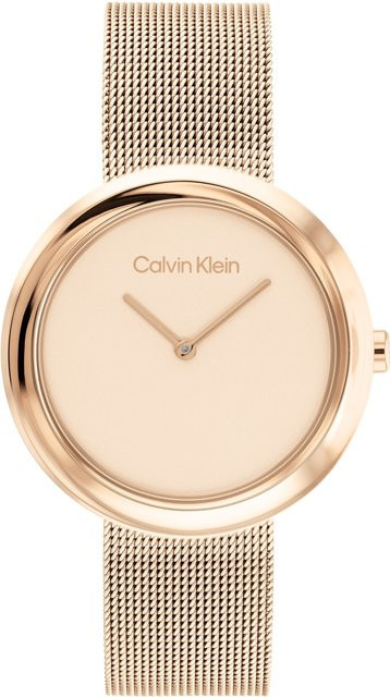 Calvin Klein Armbanduhr, Quarz, Gold, Milanaise, Damen - Bild 1