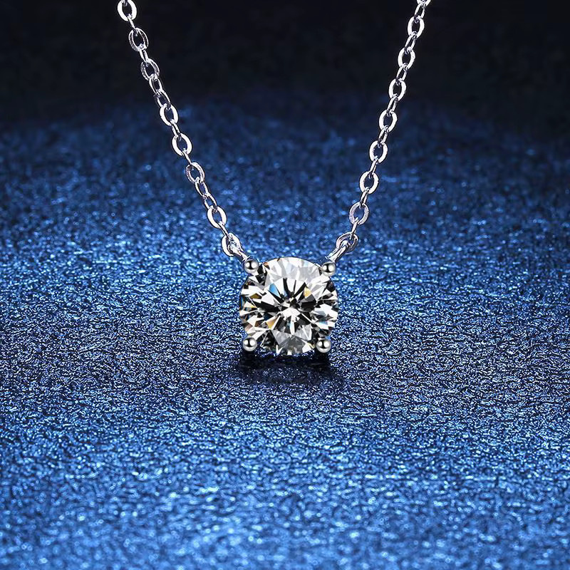 Halskettenanhänger 925 Sterlingsilber, 5A-Zirkon, Damen - Bild 3