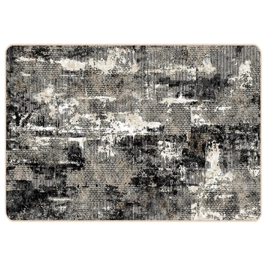 vidaXL Teppich aus Samt Polyester, Mehrfarbig, Rutschfest und Waschbar, B: 120 cm, L: 180 cm - Bild 2