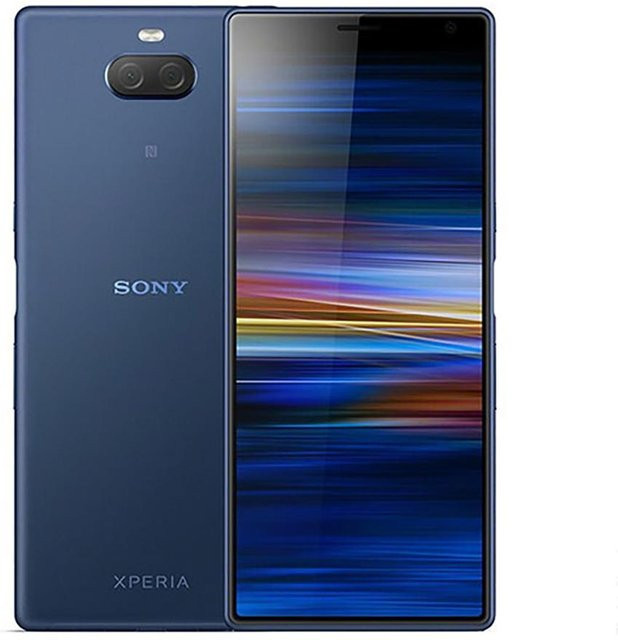 Sony Xperia 10 Plus Refurbished Smartphone Blau 64GB ROM 6GB RAM 4G LTE Android - Bild 1