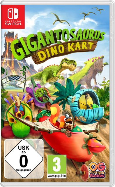 Gigantosaurus: Dino Kart, Videospiel mit Nintendo Switch, USK 0 - Bild 1