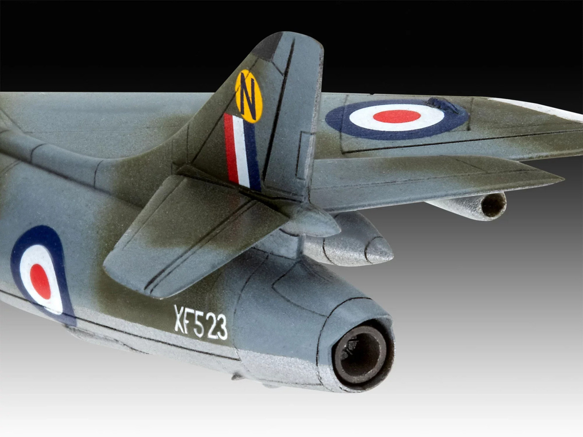 Revell Model Set Hawker Hunter FGA.9, Fahrzeuge, Kunststoff, Grau - Bild 3