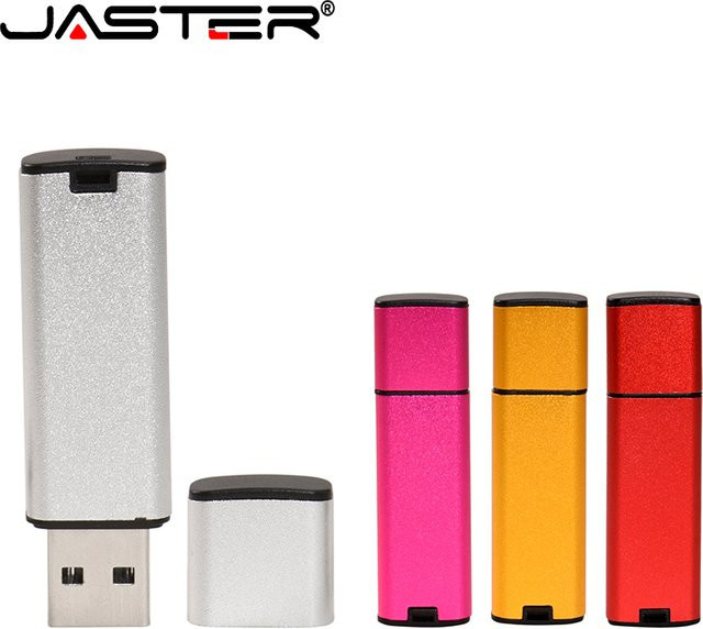 Jaster USB-Flash-Laufwerk 128GB Hochgeschwindigkeits-Speicherstick in Schwarz - Bild 1