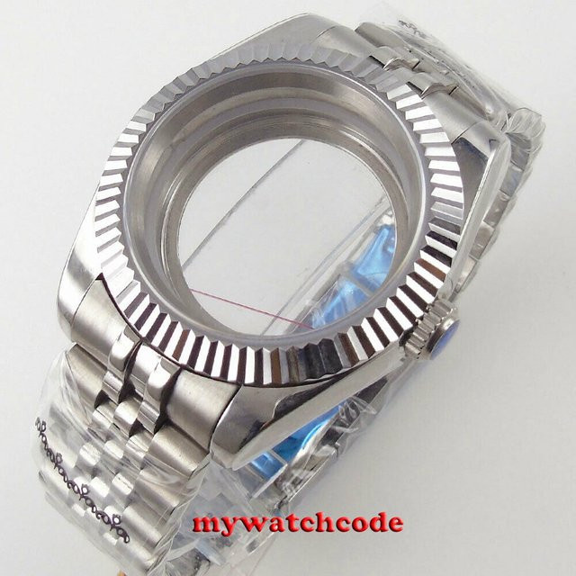 Matelion Uhrengehäuse Edelstahl, Silber, Unisex - Bild 1