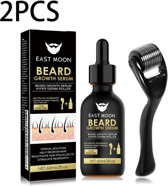 Hoygi Bartpflege-Essentials-Set Herren, Öl mit Rosmarinus Officinalis - Bild 1