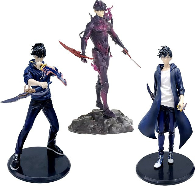 Bandai Sung Jinwoo Actionfiguren-Set, Fantasy, Kunststoff - Bild 1