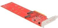 Delock 90616 PCI-Express Karte für 2 x interne NVMe M.2 SSDs - Bild 1