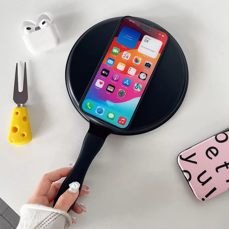 Luxus Handyhülle mit 3D Pan Crab Gaga Parodie Design für iPhone 17 Pro Max, 17Air, 16, 15, 14, 13, 12, 11 Pro Max mit Anti-Fall Schutz Rückseite - Bild 5