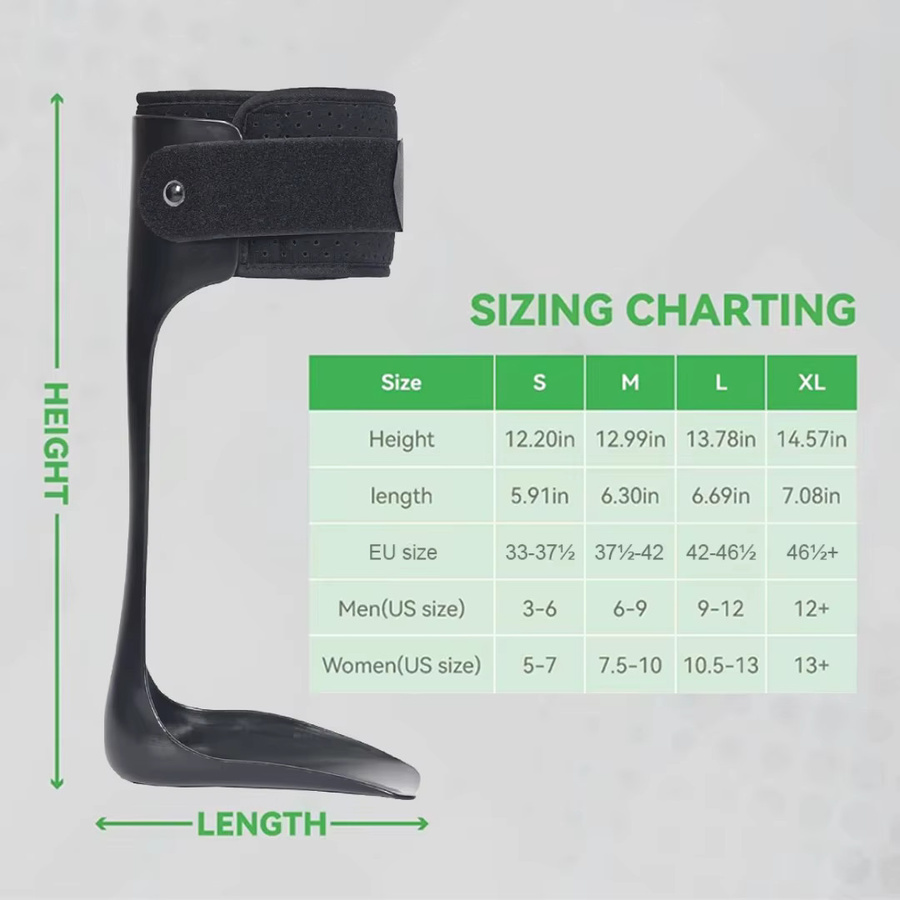KOMZER AFO Drop Foot Brace Orthese, Unisex - Bild 4