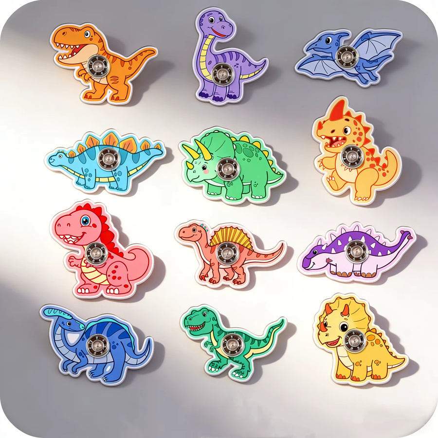 Meade Cartoon-Dinosaurier Fidget Spinner, Fingerspielzeug - Bild 2