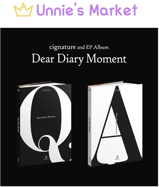 cignature Dear Diary Moment 2. EP Album Black (CD) - Bild 1