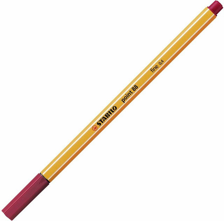 STABILO Point 88 Fineliner Dunkelrot 0,4mm