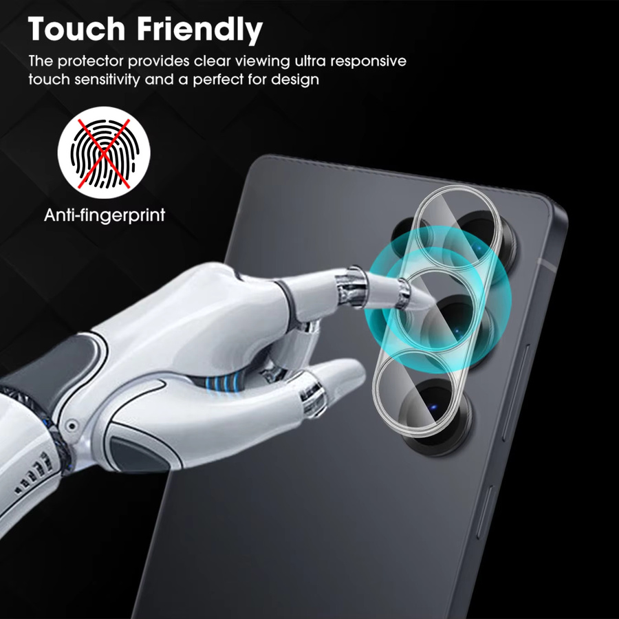 Kamera Objektiv Schutz Film für Samsung Galaxy Z Fold 7 6 5 4 transparent HD Definition Glas Schutzabdeckung - Bild 3