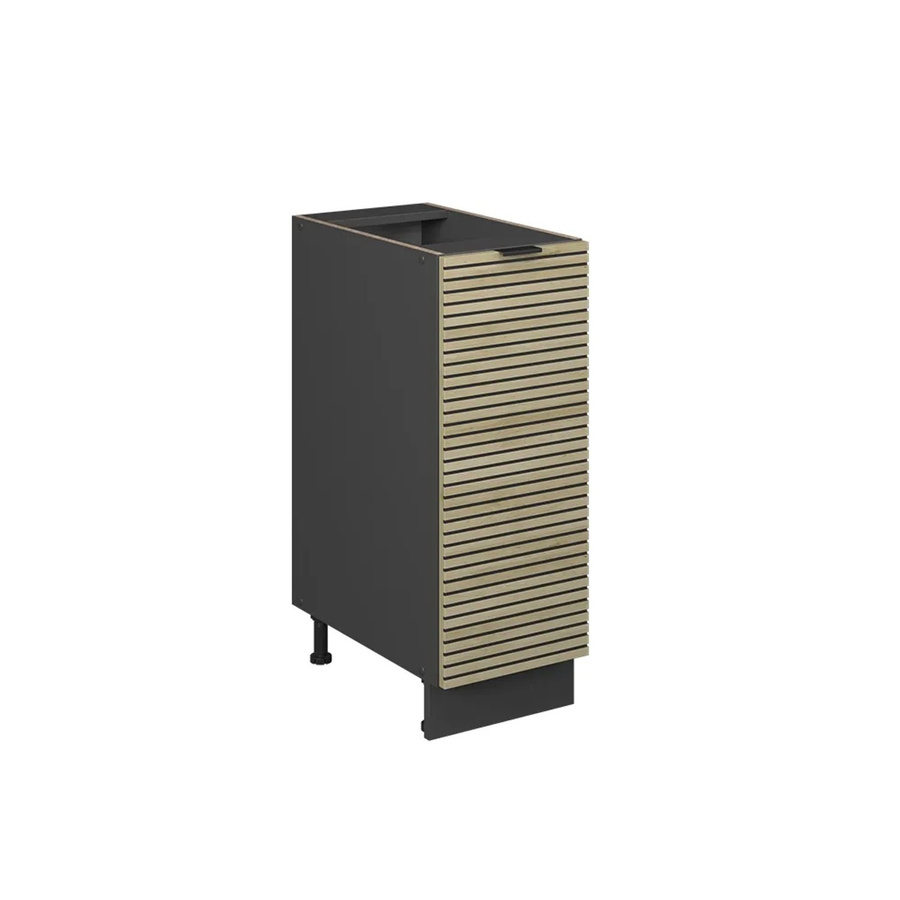 Vicco Apothekerunterschrank Fame-Line Anthrazit Eiche Paneel Breite: 30 cm ohne Arbeitsplatte - Bild 3