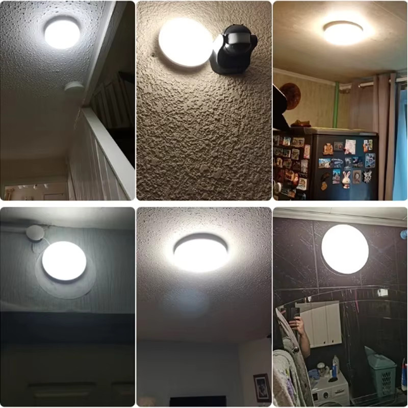 CANMEIJIA LED-Deckenleuchte modern kreisförmig in Weiß für Wohnzimmer, Schlafzimmer, Küche und Flur - Bild 2