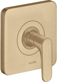 Hansgrohe Axor Citterio M UP Fertigset mit Absperrventil und Hebel in Brushed Bronze - Bild 1