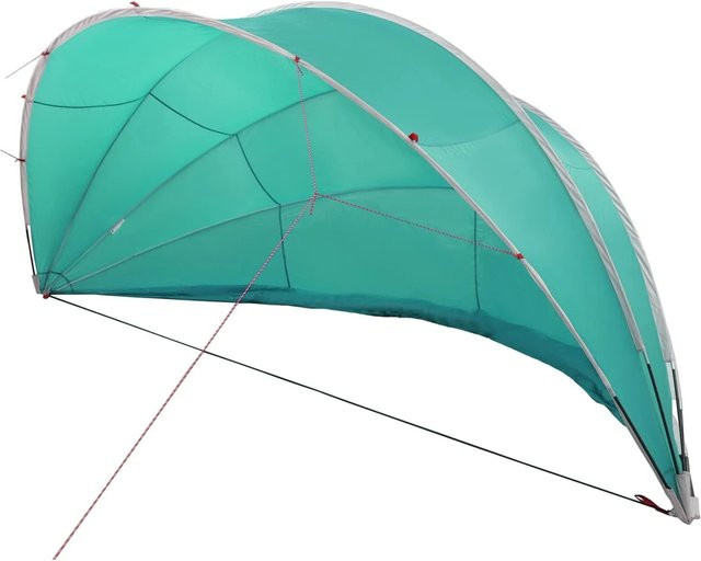 vidaXL Pool-Dome in Blau und Türkis, B/T/H: 472 x 460 x 229 cm - Bild 1
