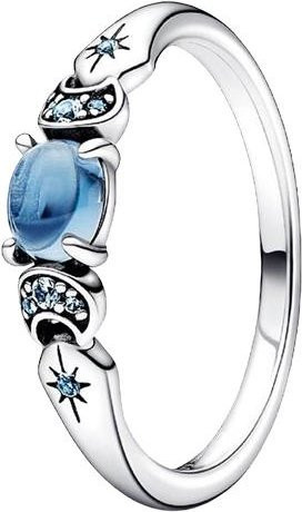 Ring 925 Silber, Bienen Schleifenring, Zirkonia, Unisex - Bild 1