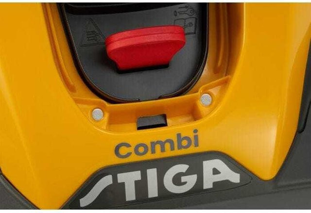Stiga Akku-Rasenmäher Combi 336e in Gelb mit 48V E-Power Akkusystem, 2 Ah Akku und Ladegerät, Schnittbreite: 34 cm - Bild 2