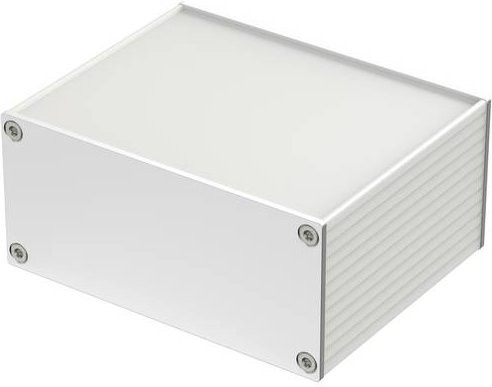 Bopla FILOTEC Profil-Gehäuse aus eloxiertem Aluminium in Silber, B/H/T: 10,5 x 8 x 4,8 cm - Bild 1