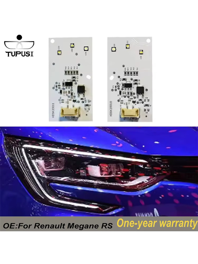 Weiße DRL-LED-Platine für Renault Megane IV Valeo Tagfahrlichtmodul 285753299R 285759447R - Bild 3