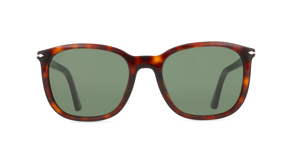 Persol PO3355S Sonnenbrille, Vollrand, Quadratisch, Acetat, Unisex, braun - Bild 1