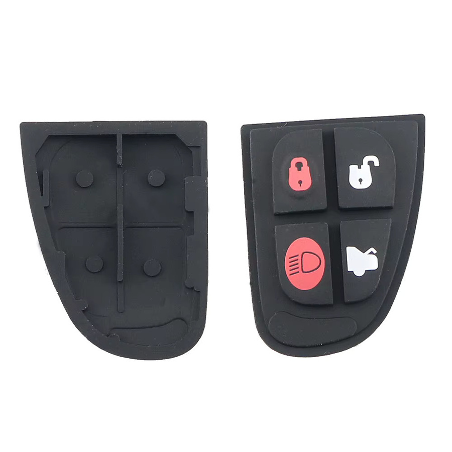 YIQIXIN Auto Schlüssel Shell für Jaguar X-Type S-Type XJ XJR XKR XF XK XJ8 E 1999-2009 Smart Control Schlüssel Abdeckung in Schwarz - Bild 2