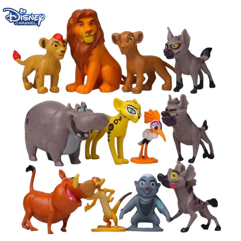 Potdemiel Disney Der Löwenkönig Actionfiguren, 12-teiliges Set, PVC - Bild 3