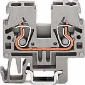 WAGO Durchgangsklemme 0,08-2,5/4 mm² grau 870-911 - Bild 1