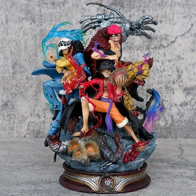 Bandai One Piece Szenenstatuen-Modellornamente, Piraten, Kunststoff, Bunt / Mehrfarbig - Bild 1