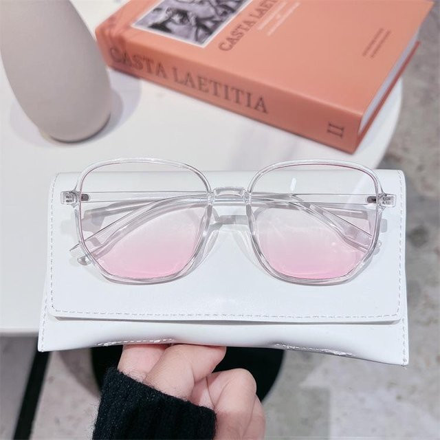 Mode Korrektionsbrille, Vollrand, Round, Plastic, Pink, Unisex - Bild 1
