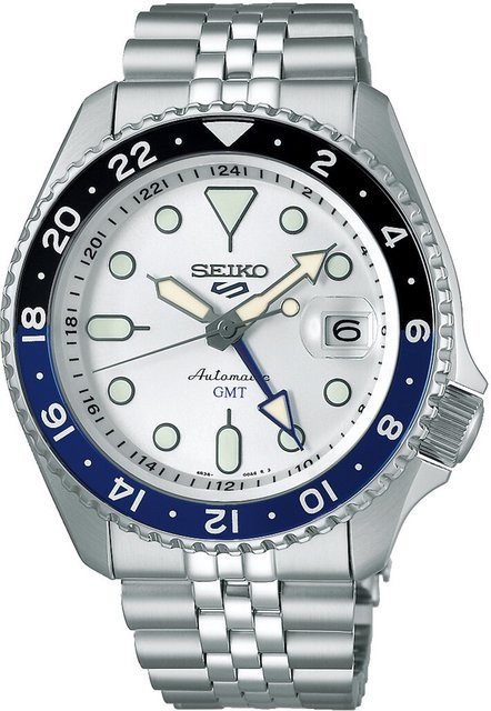 Seiko Armbanduhr 5 Sports GMT, Automatik, Edelstahl, 43 mm, Herren - Bild 1