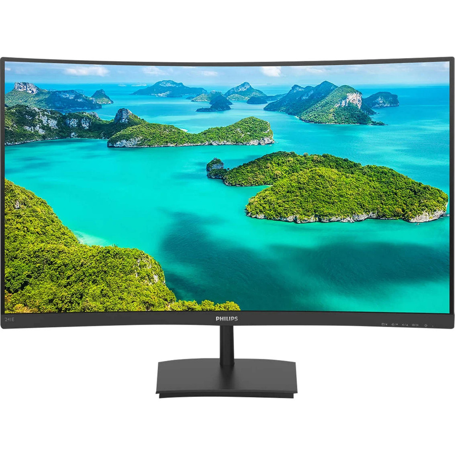 Philips Gaming-Monitor 241E1SCA/00 in Schwarz mit 23,6 Zoll Full-HD und VA-Panel - Bild 1