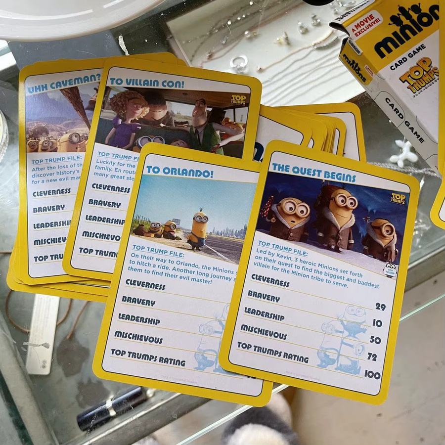 Minions, Sammelkarten, Puzzle-Spiel - Bild 4