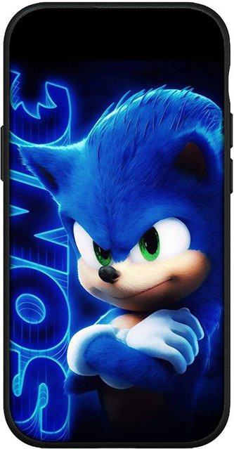 Handyhülle Sonic the Hedgehog Forces Comics für Samsung Galaxy A55 5G von MINISO in Himmelblau - Bild 1