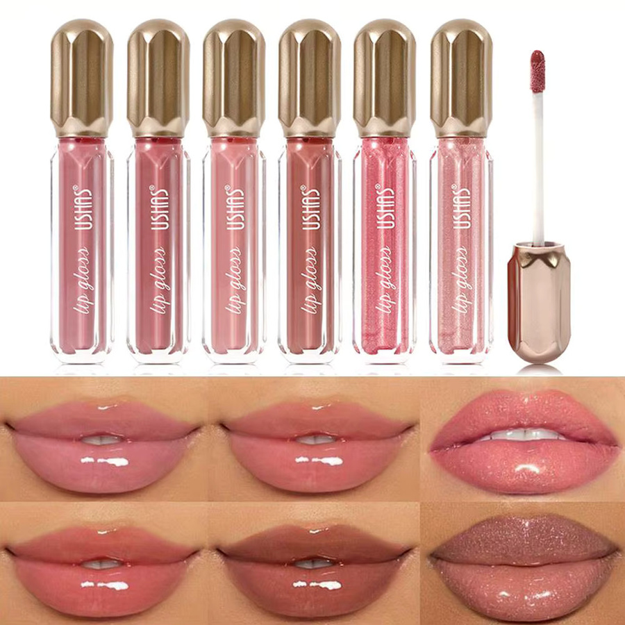 Glänzender Lippenstift mit Glitzer-Perlen, Wasserfest - Bild 3