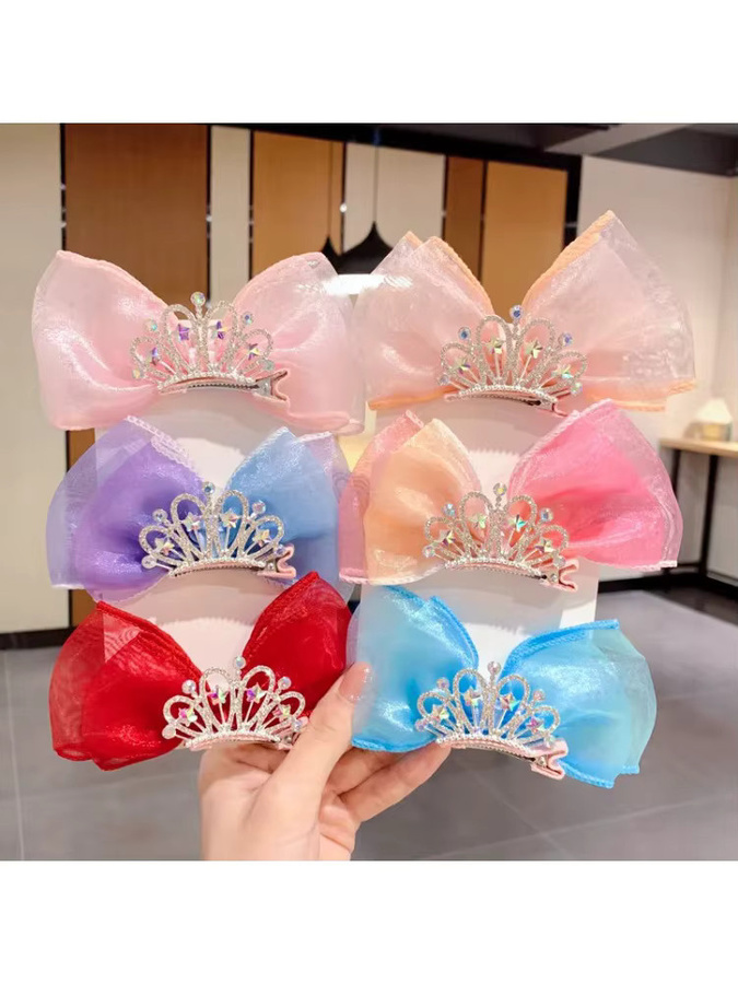 Haarspange Kinder, Regenbogen, Bowknot, Haar Clips - Bild 3