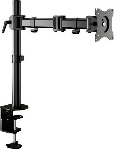Neomounts NM-D135BLACK 1-fach Monitor-Tischhalterung in Schwarz für 25,4 bis 76,2 cm Monitore mit 75x75 mm VESA-Standard, neigbar und schwenkbar - Bild 1