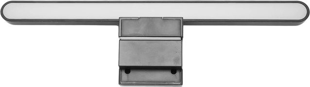 Igeteck Laptop-Monitor-Lichtleiste mit asymmetrischer Lichtquelle, Touch-Schalter und USB-C-Schnittstelle, Weiß - Bild 1