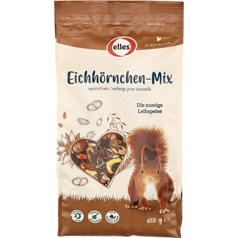 Elles Eichhörnchenfutter Mix, Mehrfarbig, 600 g - Bild 2