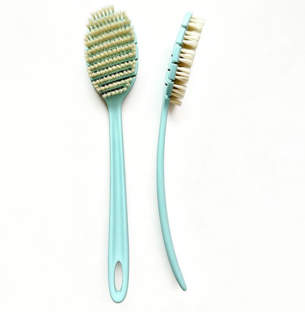 ZaMoSmile Duschbürste, Unisex, blau, türkis - Bild 1